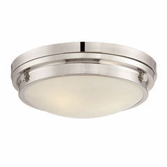 Savoy House Lucerne Flush Mount - Polished Nickel - 6-3350-16-109