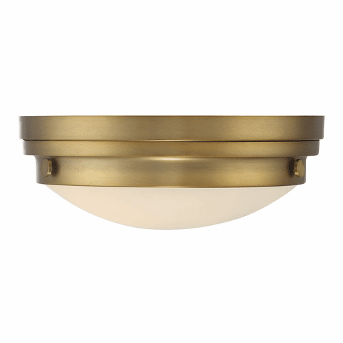 Savoy House Lucerne Flush Mount - Warm Brass - 6-3350-14-322