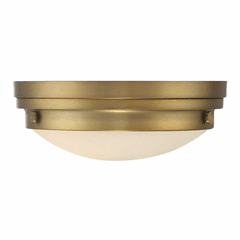 Savoy House Lucerne Flush Mount - Warm Brass - 6-3350-14-322
