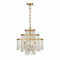 Savoy House Luna 4-Light Chandelier - Brass - 1-1866-4-322