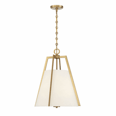 Savoy House Mansfield 3-Light Pendant - Brass - 7-1875-3-322
