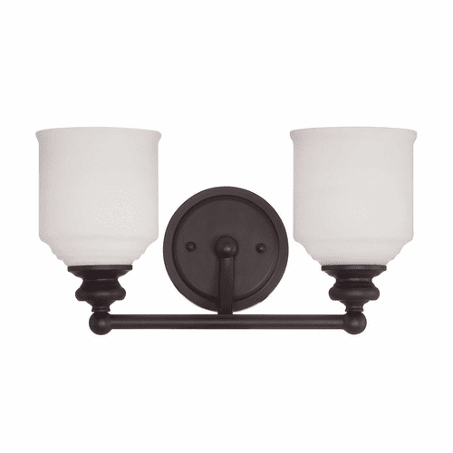 Savoy House Melrose 2-LT Bath Bar - English Bronze - 8-6836-2-13