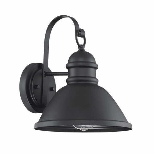 Savoy House Meridian 1 Light Outdoor Wall Sconce - Matte Black - M50016BK