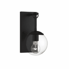 Savoy House Meridian 1 Light Outdoor Wall Sconce - Matte Black - M50029BK