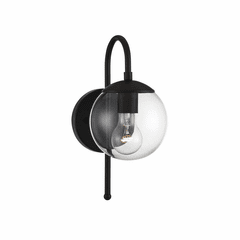 Savoy House Meridian 1 Light Outdoor Wall Sconce - Matte Black - M50030BK
