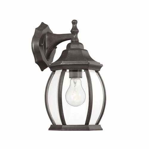 Savoy House Meridian 1-Light Outdoor Wall Sconce - Rustic Bronze - M50053RB