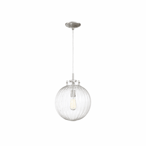 Savoy House Meridian 1 Light Pendant - Brushed Nickel - M70068BN