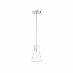 Savoy House Meridian 1 Light Pendant - Chrome - M70063CH