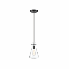 Savoy House Meridian 1 Light Pendant - Matte Black - M70063MBK