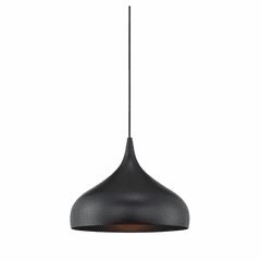 Savoy House Meridian 1 Light Pendant - Matte Black - M70075MBK