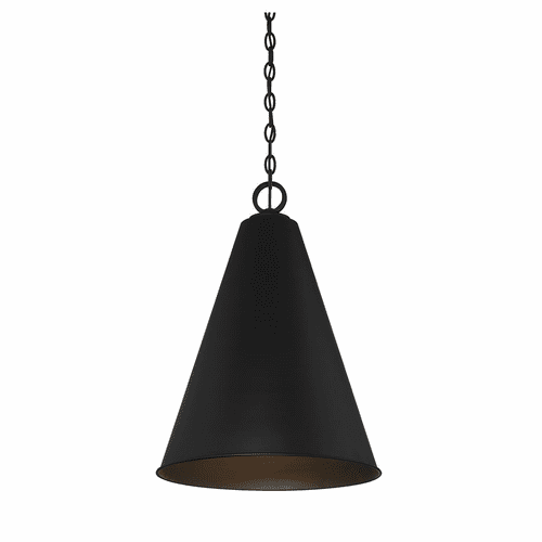 Savoy House Meridian 1 Light Pendant - Matte Black - M70112MBK