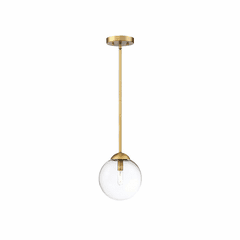 Savoy House Meridian 1 Light Pendant - Natural Brass - M70067NB Savoy House Meridian 1 Light Pendant - Natural Brass - M70067NB