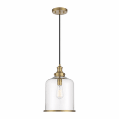 Savoy House Meridian 1-Light Pendant - Natural Brass - M70120NB