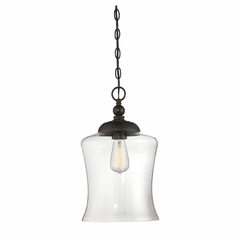 Savoy House Meridian 1 Light Pendant - Oil Rubbed Bronze - M70019ORB