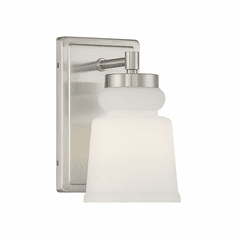 Savoy House Meridian 1-Light Wall Sconce - Brushed Nickel - M90073BN