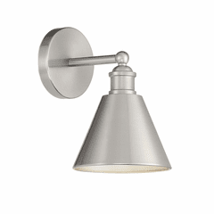 Savoy House Meridian 1-Light Wall Sconce - Brushed Nickel - M90087BN