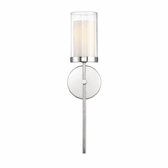 Savoy House Meridian 1 Light Wall Sconce - Chrome - M90016CH