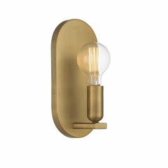Savoy House Meridian 1-Light Wall Sconce - Natural Brass - M90059NB