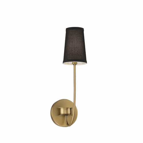 Savoy House Meridian 1-Light Wall Sconce - Natural Brass - M90064NB