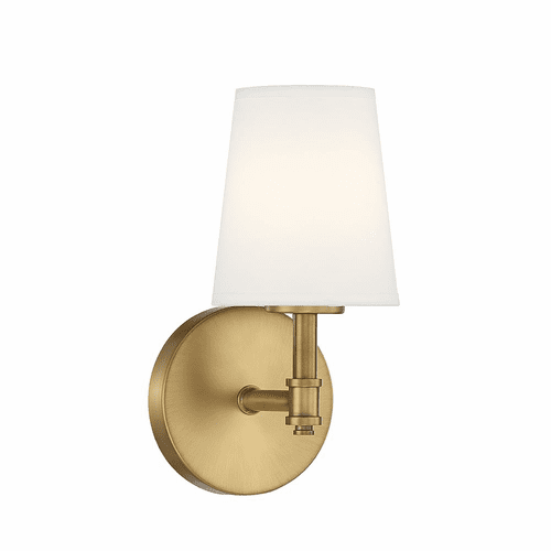 Savoy House Meridian 1-Light Wall Sconce - Natural Brass - M90067NB