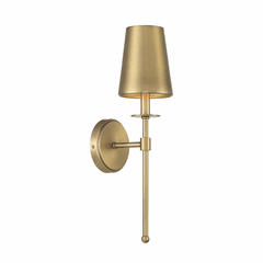 Savoy House Meridian 1-Light Wall Sconce - Natural Brass - M90084NB