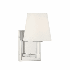 Savoy House Meridian 1-Light Wall Sconce - Nickel - M90071PN