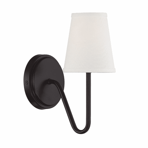 Savoy House Meridian 1 Light Wall Sconce - Oil Rubbed Bronze - M90054ORB