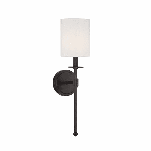 Savoy House Meridian 1 Light Wall Sconce - Oil Rubbed Bronze - M90057ORB
