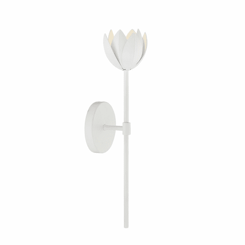 Savoy House Meridian 1-Light Wall Sconce - White - M90081WH