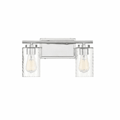 Savoy House Meridian 2 Light Bath Bar - Chrome - M80037CH