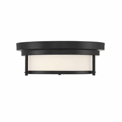 Savoy House Meridian 2 Light Flush Mount - Matte Black - M60062MBK