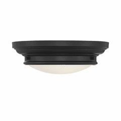 Savoy House Meridian 2 Light Flush Mount - Matte Black - M60063MBK