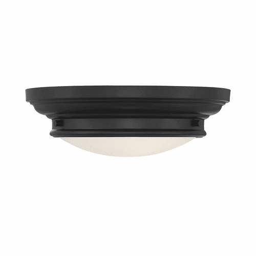Savoy House Meridian 2 Light Flush Mount - Matte Black - M60063MBK