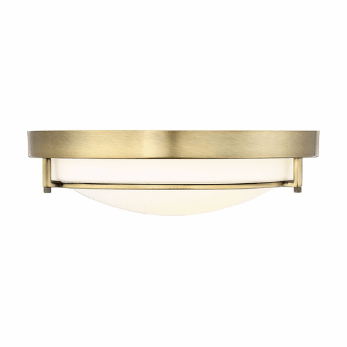 Savoy House Meridian 2 Light Flush Mount - Natural Brass - M60019NB