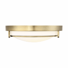 Savoy House Meridian 2 Light Flush Mount - Natural Brass - M60019NB