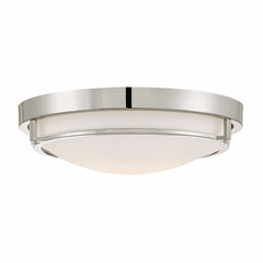 Savoy House Meridian 2 Light Flush Mount - Polished Nickel - M60019PN