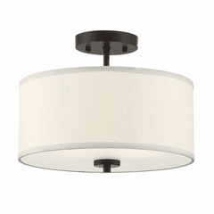 Savoy House Meridian 2 Light Semi-Flush - Oil Rubbed Bronze - M60008ORB