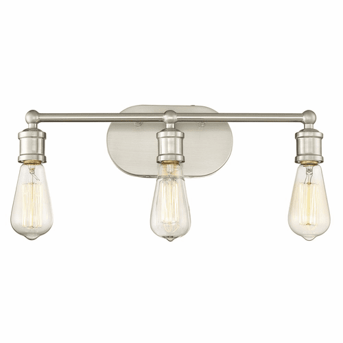 Savoy House Meridian 3 Light Bath Bar - Brushed Nickel - M80012BN