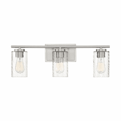 Savoy House Meridian 3 Light Bath Bar - Brushed Nickel - M80038BN