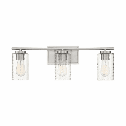 Savoy House Meridian 3 Light Bath Bar - Brushed Nickel - M80038BN