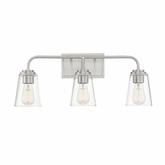 Savoy House Meridian 3 Light Bath Bar - Brushed Nickel - M80044BN