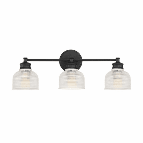 Savoy House Meridian 3 Light Bath Bar - Matte Black - M80035MBK