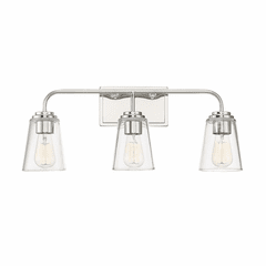 Savoy House Meridian 3 Light Bath Bar - Polished Nickel - M80044PN
