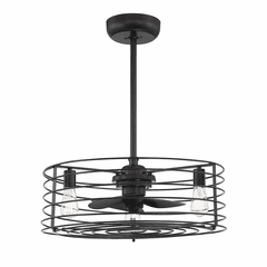 Savoy House Meridian 3 Light Fandelier - Oil Rubbed Bronze - M2007ORB