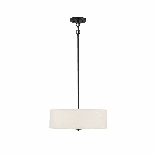 Savoy House Meridian 3 Light Pendant - Matte Black - M70109MBK