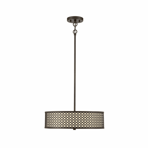 Savoy House Meridian 3 Light Pendant - Oil Rubbed Bronze - M70108ORB