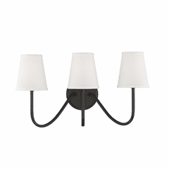 Savoy House Meridian 3 Light Wall Sconce - Oil Rubbed Bronze - M90056ORB