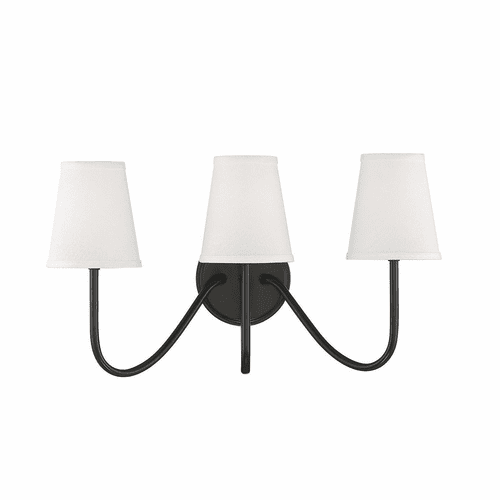 Savoy House Meridian 3 Light Wall Sconce - Oil Rubbed Bronze - M90056ORB