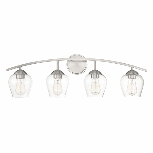 Savoy House Meridian 4 Light Bath Bar - Brushed Nickel - M80033BN