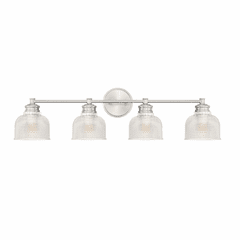 Savoy House Meridian 4 Light Bath Bar - Brushed Nickel - M80036BN